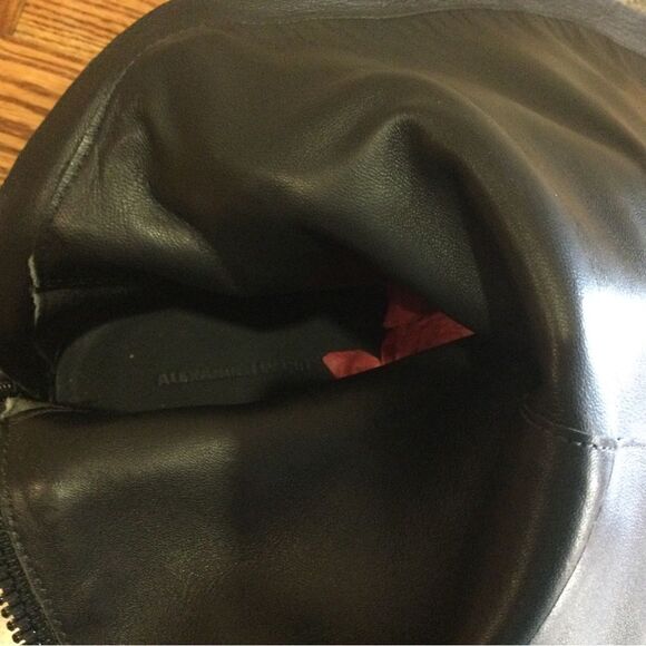 ALEXANDER WANG Sigrid Tall Cutout Heeled Leather Riding Boots. - Picture 11 of 14